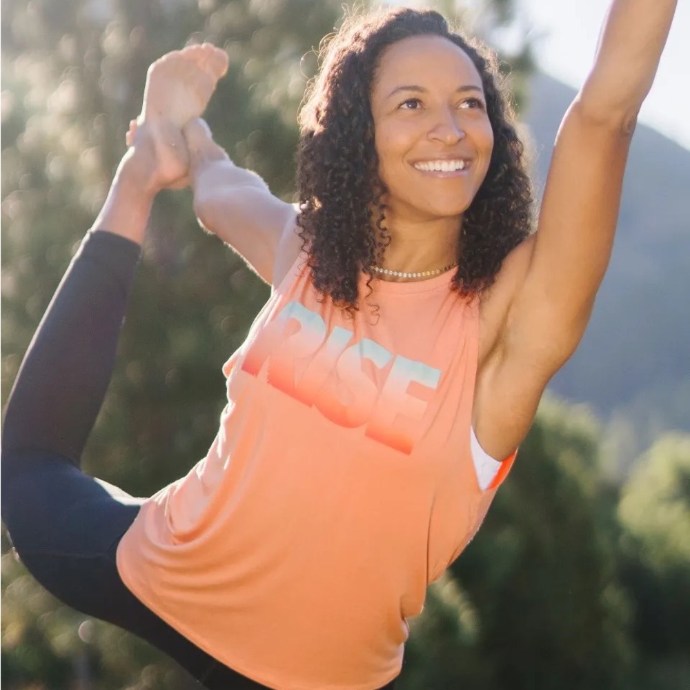 ZYIA Kaolin Rise Tank Top